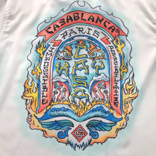 Carregar imagem no visualizador da galeria, Conjunto Casablanca Seda Azul/Branco