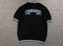 Carregar imagem no visualizador da galeria, Conjunto Casablanca Crochê Preto/Azul