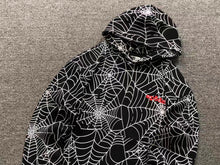 Carregar imagem no visualizador da galeria, Moletom Sp5der Black Embroidered AOP