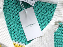 Carregar imagem no visualizador da galeria, Conjunto Casablanca Crochê Branco/Verde/Azul