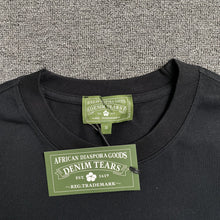 Carregar imagem no visualizador da galeria, Camiseta Denim Tears Black/Strass