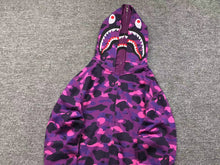 Carregar imagem no visualizador da galeria, Moletom Bape Shark Full Zip