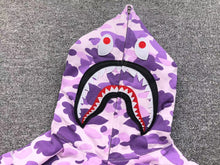 Carregar imagem no visualizador da galeria, Moletom Bape Shark Full Zip
