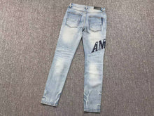 Carregar imagem no visualizador da galeria, Calça Amiri Jeans Logo Preta
