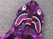 Carregar imagem no visualizador da galeria, Moletom Bape Shark Full Zip