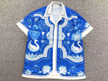 Carregar imagem no visualizador da galeria, Conjunto Casablanca Azul/Branco