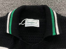 Carregar imagem no visualizador da galeria, Conjunto Casablanca Crochê Preto/Verde