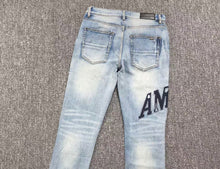 Carregar imagem no visualizador da galeria, Calça Amiri Jeans Logo Preta