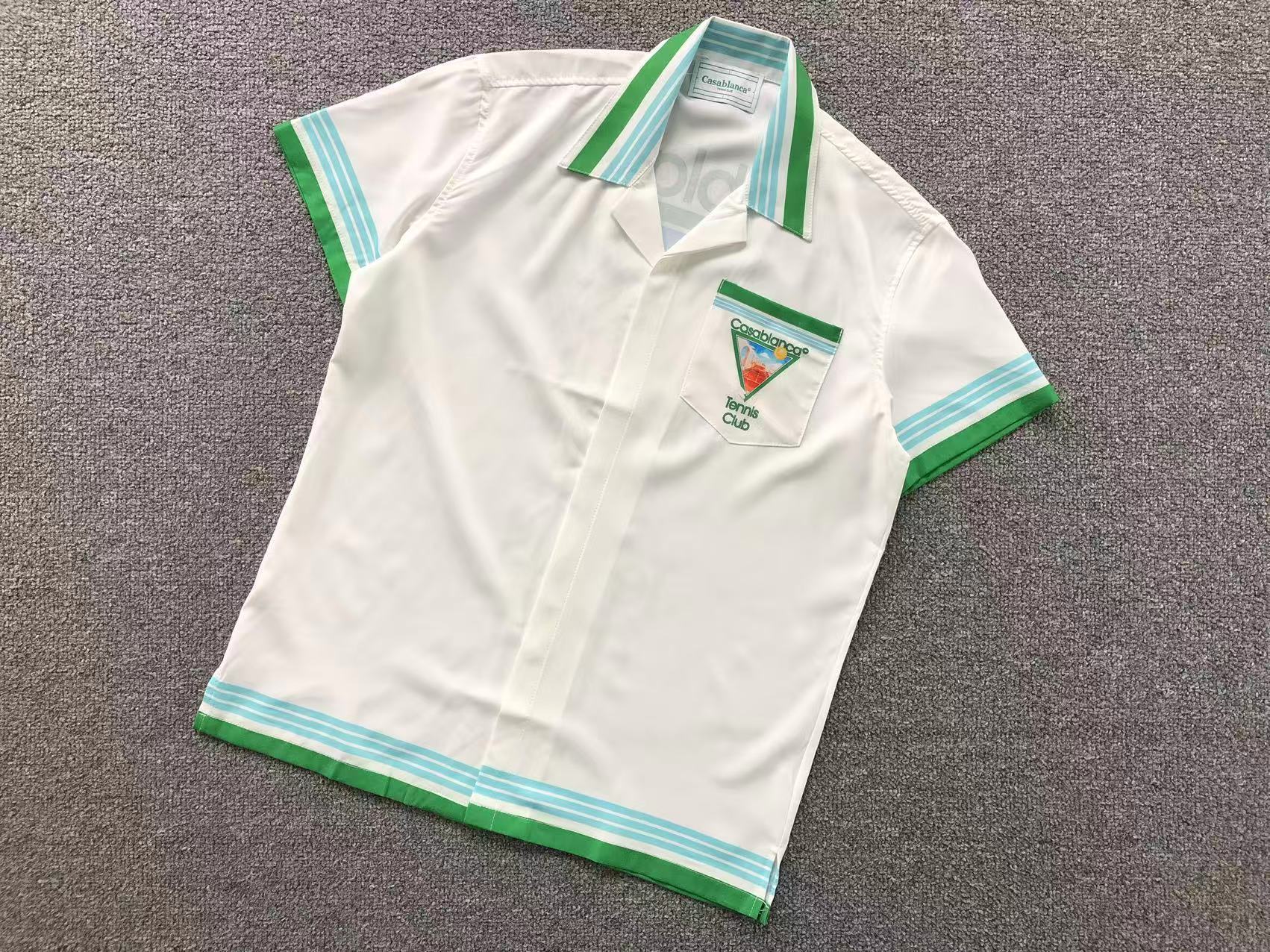 Conjunto Casablanca Tênis Club Branco/Verde