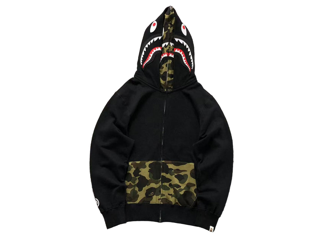 Moletom Bape shark full zip