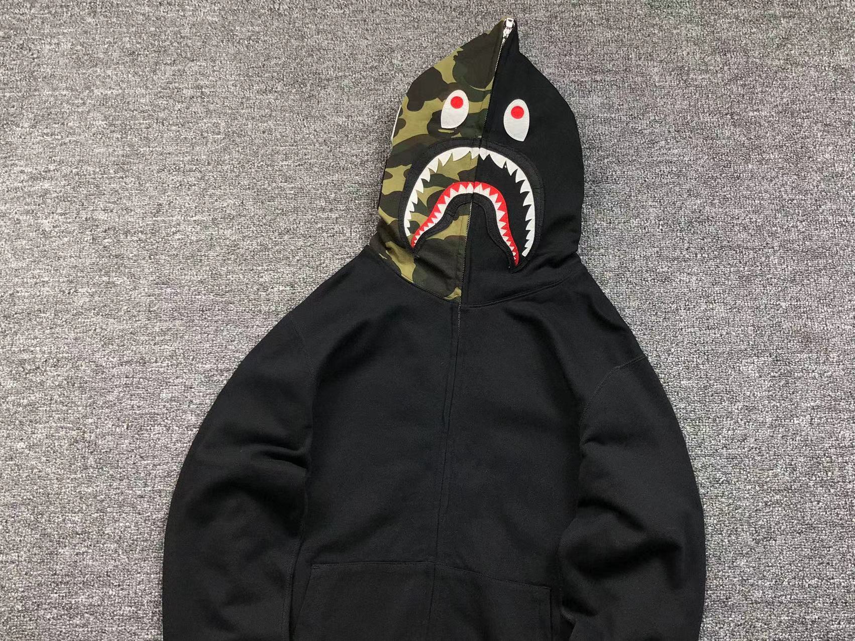 Moletom Bape Shark Full Zip