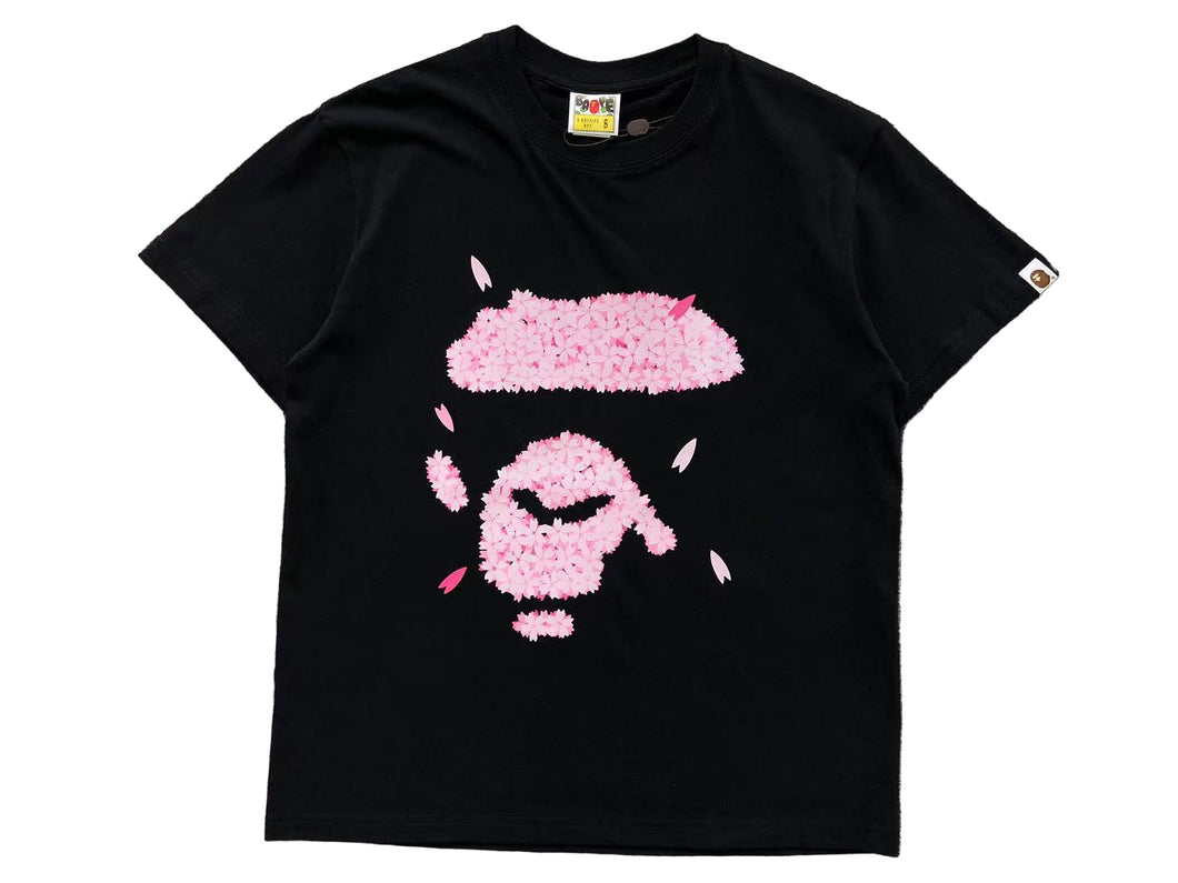 Camiseta Bape Sakura Ape Face Tee