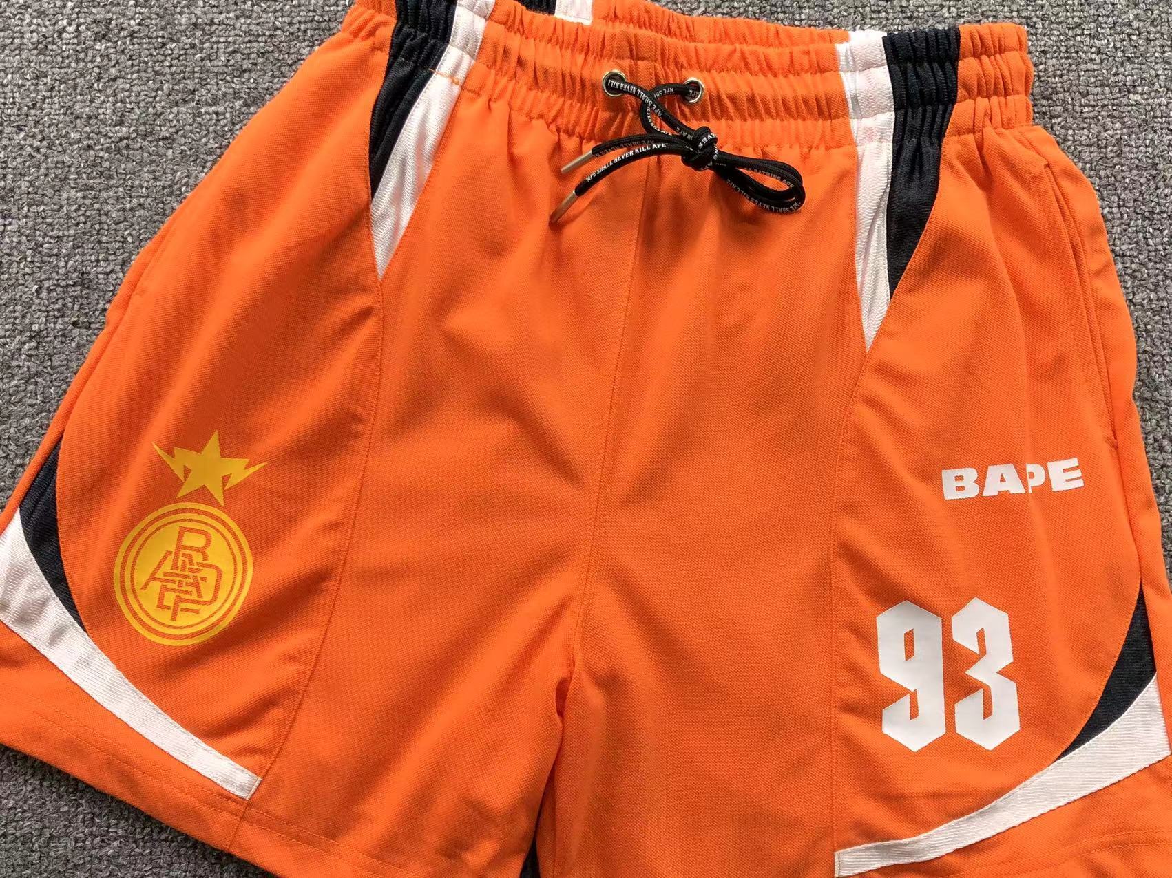 Short  Bape  Multi Logo Relaxed Fit