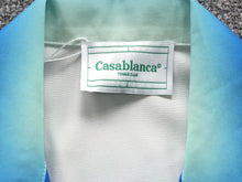 Carregar imagem no visualizador da galeria, Conjunto Casablanca Seda Azul/Branco
