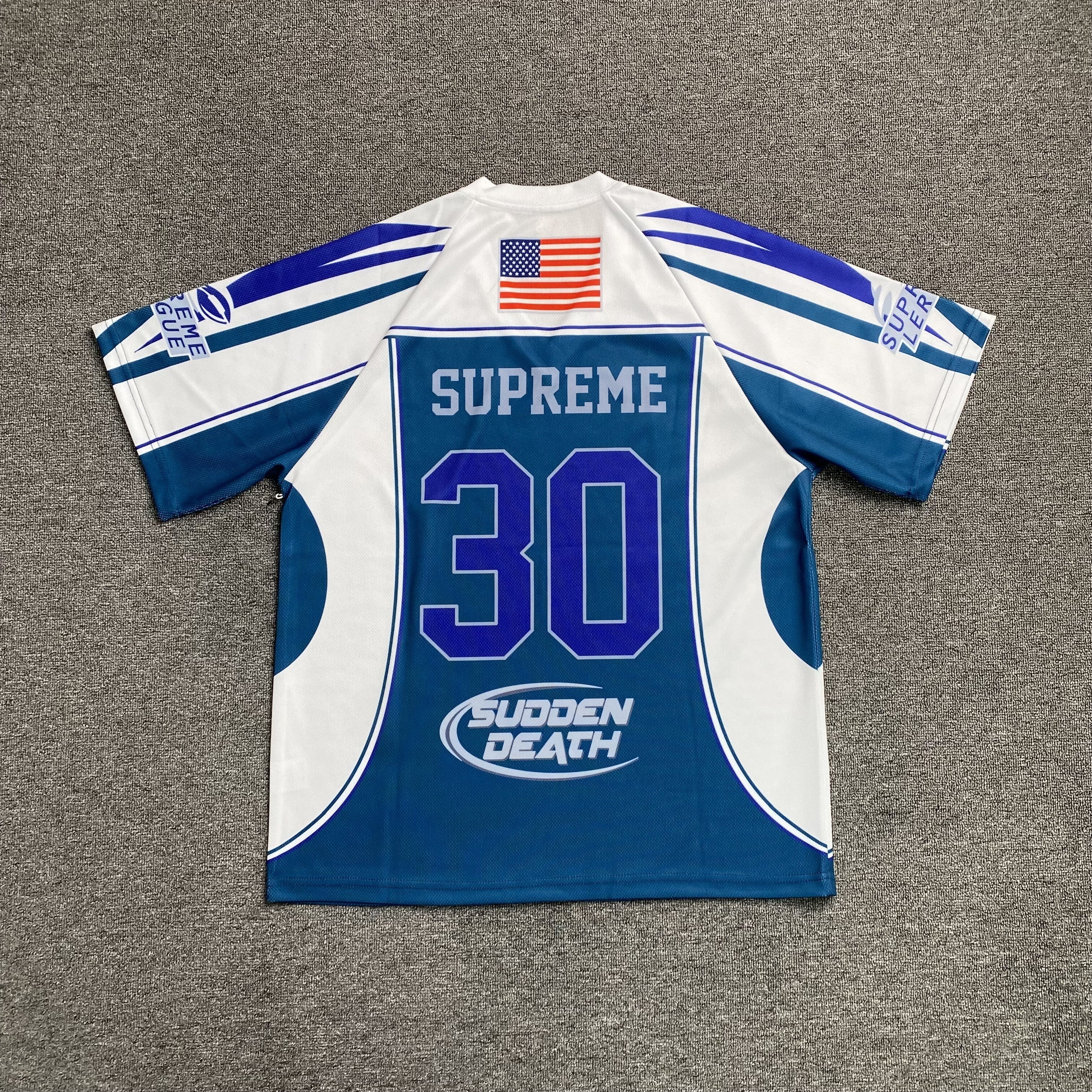 Camiseta Supreme Sudden Death Football