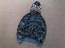 Carregar imagem no visualizador da galeria, Moletom Bape Shark Full Zip
