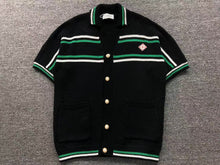 Carregar imagem no visualizador da galeria, Conjunto Casablanca Crochê Preto/Verde
