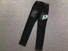 Carregar imagem no visualizador da galeria, Calça Amiri Black Jeans Logo
