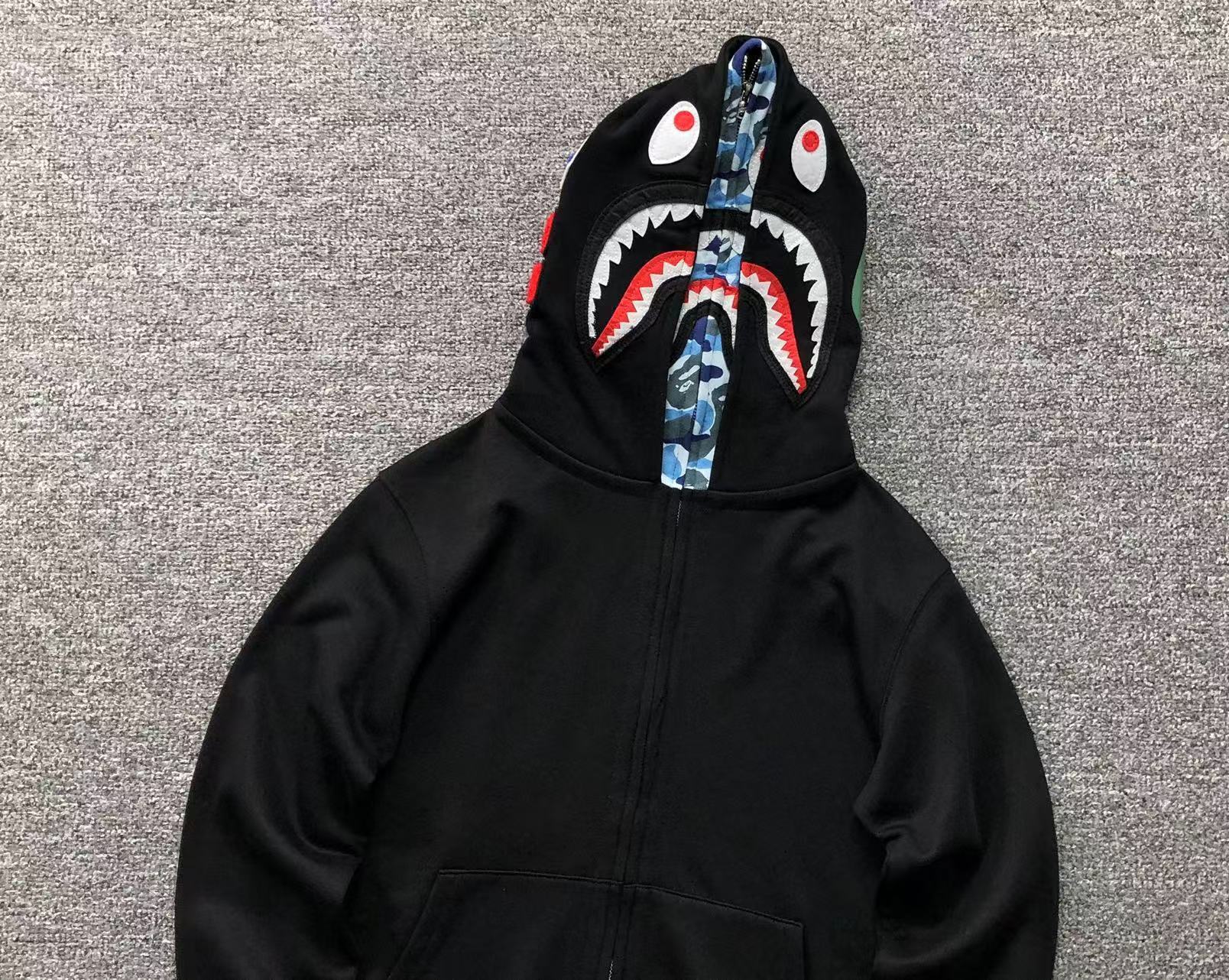 Moletom Bape Shark Full Zip