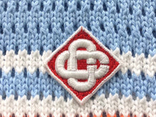 Carregar imagem no visualizador da galeria, Conjunto Casablanca Crochê Branco/Azul/Salmão
