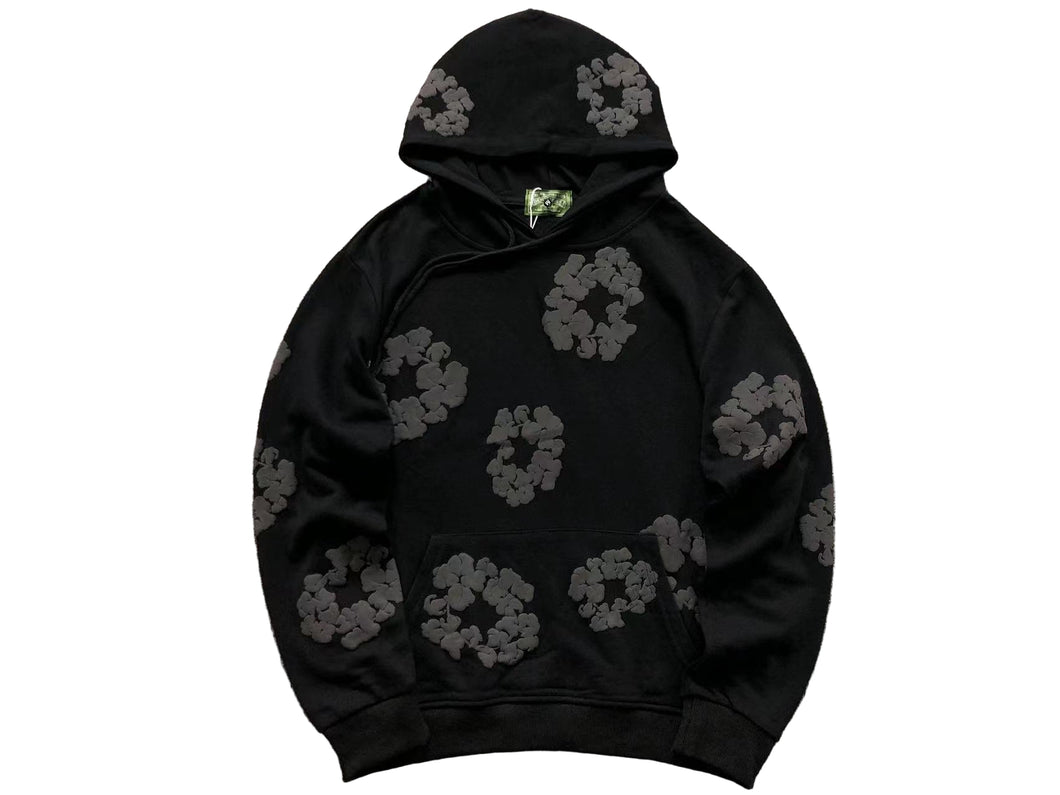 Moletom Denim Tears Black Monochrome