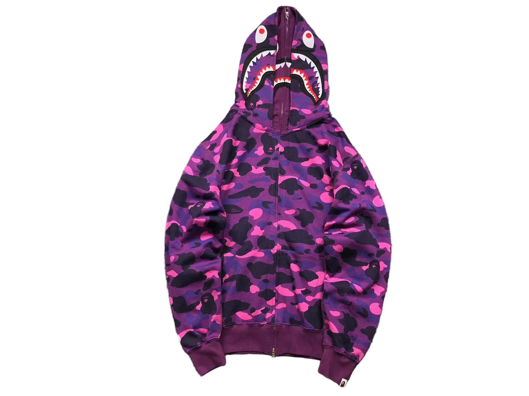Moletom Bape Shark Full Zip