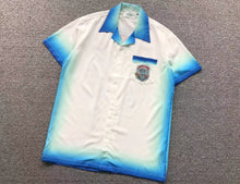 Carregar imagem no visualizador da galeria, Conjunto Casablanca Seda Azul/Branco
