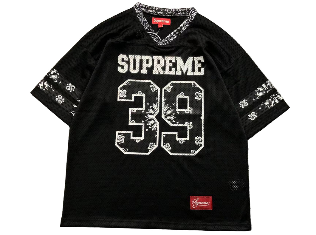 Camiseta Supreme  Football Top Black