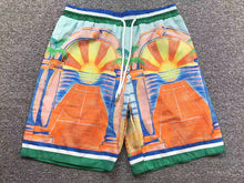 Carregar imagem no visualizador da galeria, Conjunto Casablanca Beach Verde/Laranja
