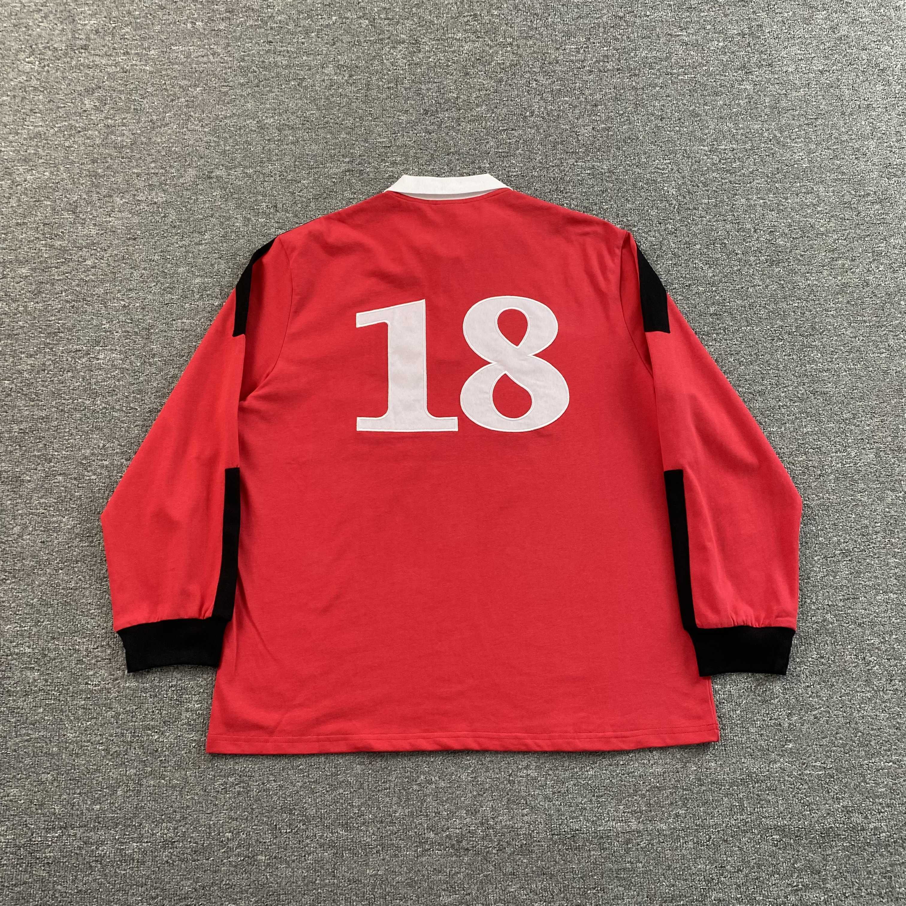 Camiseta Corteiz Polo Paneled  Rugby Manga Longa