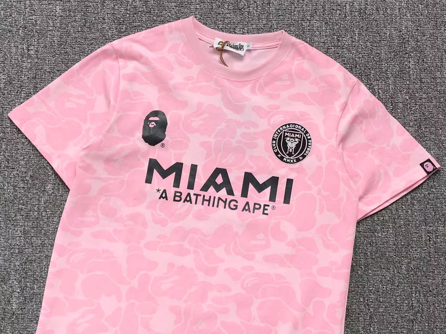 Camiseta  Bape x Inter Miami