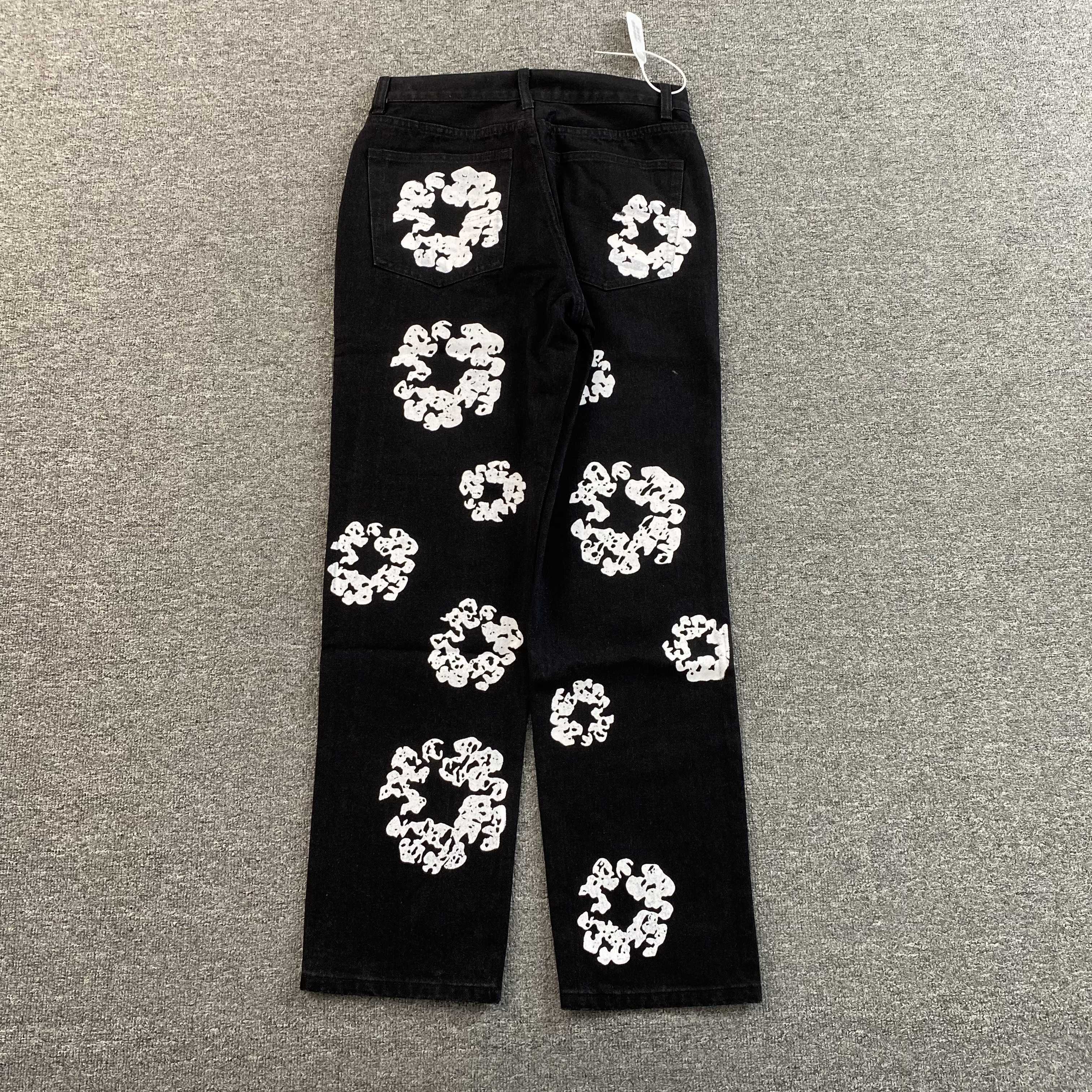 Calça Denim Tears Jeans Preta