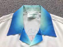 Carregar imagem no visualizador da galeria, Conjunto Casablanca Seda Azul/Branco
