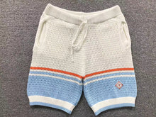 Carregar imagem no visualizador da galeria, Conjunto Casablanca Crochê Branco/Azul/Salmão
