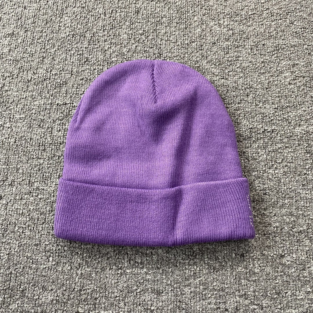 Gorro Sp5der Rhinestone Beanie 'Purple