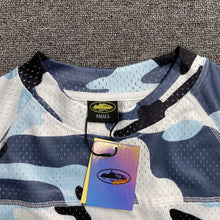 Carregar imagem no visualizador da galeria, Camiseta Corteiz Allstarz Blue Camouflage  Manga Comprida
